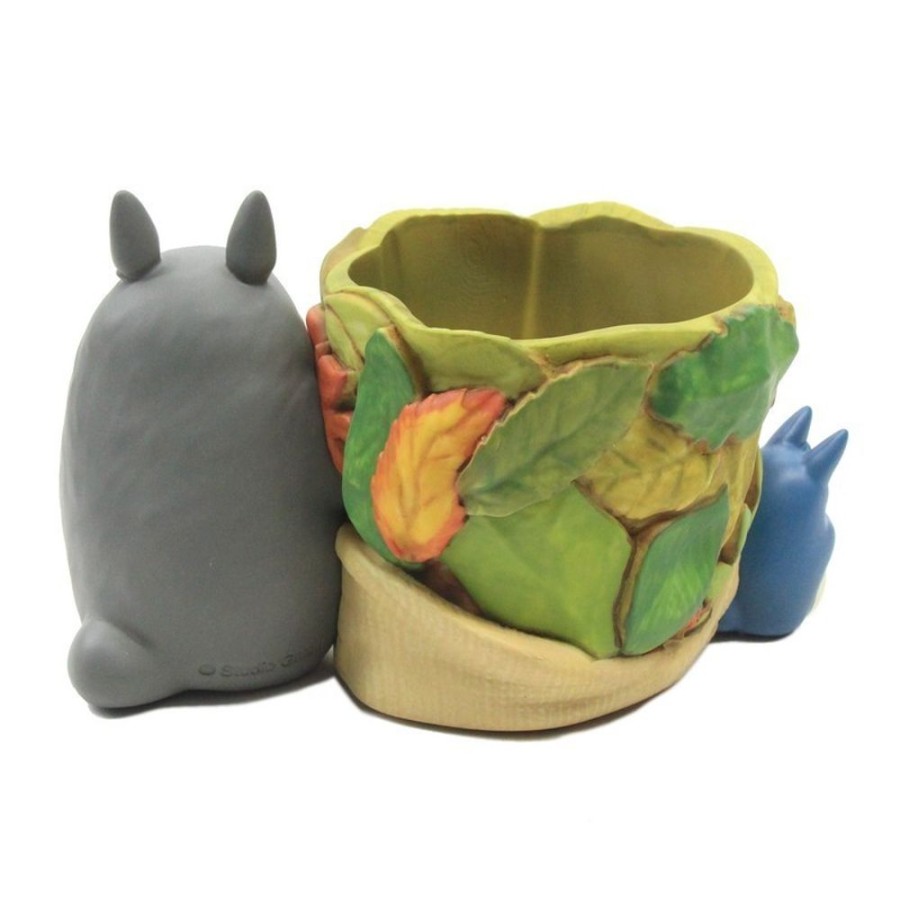 Decoration | Maison Ghibli Totoro Flower Bucket Leaves Bag - My Neighbour Totoro