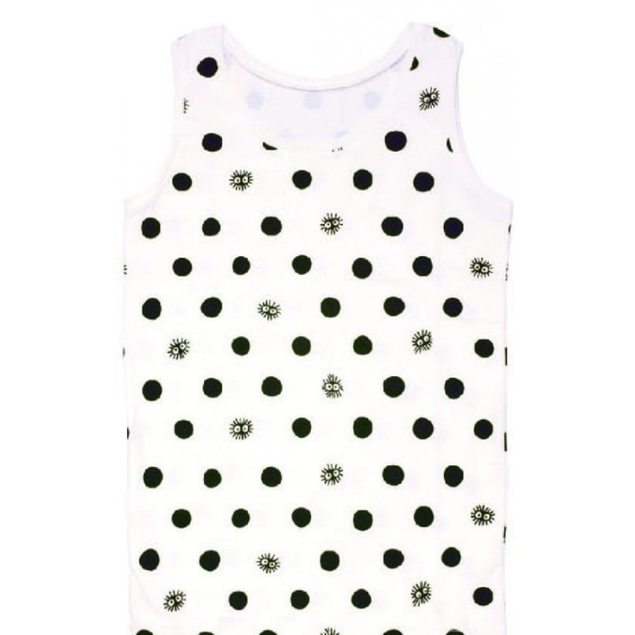 Outfits | Maison Ghibli Tank Top Totoro Kurosuke White Dots (Women)-My Neighbor Totoro