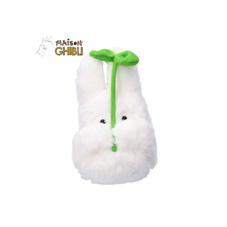 Nakayoshi Plush | Maison Ghibli Nakayoshi Plush Small Totoro With Leaf - My Neighbor Totoro