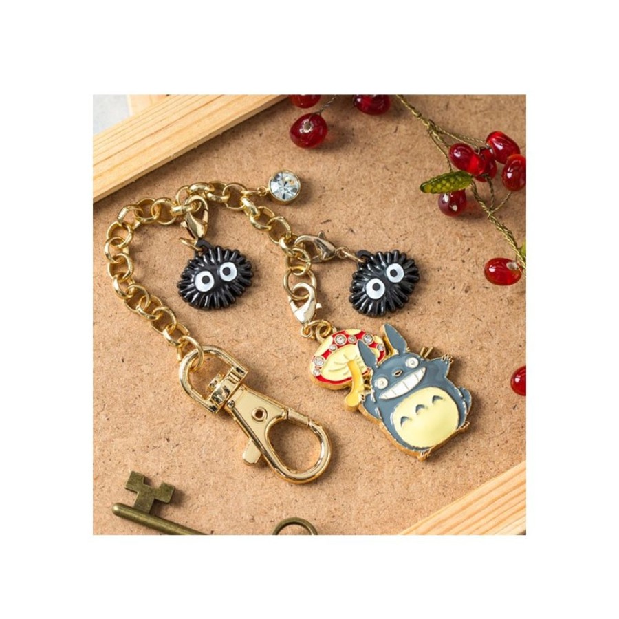 Straps | Maison Ghibli Charm Chain Big Totoro & Mushroom - My Neighbor Totoro