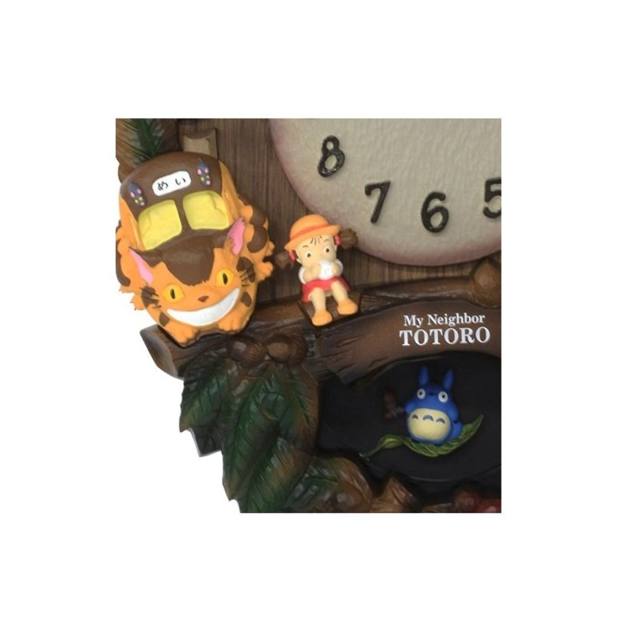 Decoration | Maison Ghibli Swing Clock Autumn Leaves - My Neighbor Totoro