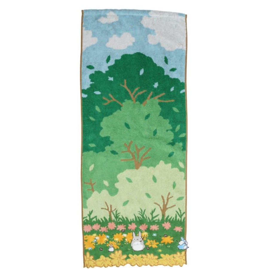 Household Linen | Maison Ghibli Towel Medium & Small Totoro Racing 34X80 Cm - My Neighbor Totoro