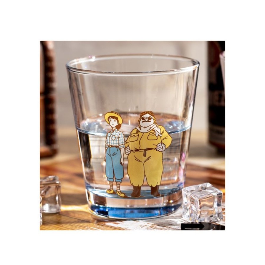 Kitchenware | Maison Ghibli Decorated Glass Marco & Fio - Porco Rosso