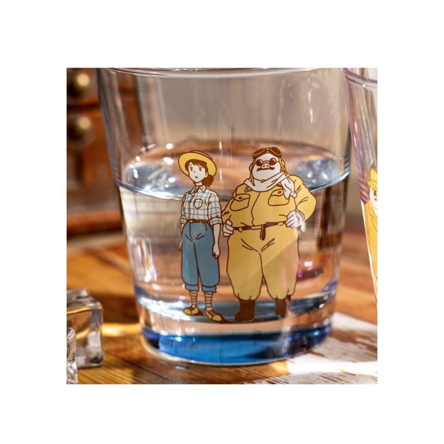 Kitchenware | Maison Ghibli Decorated Glass Marco & Fio - Porco Rosso