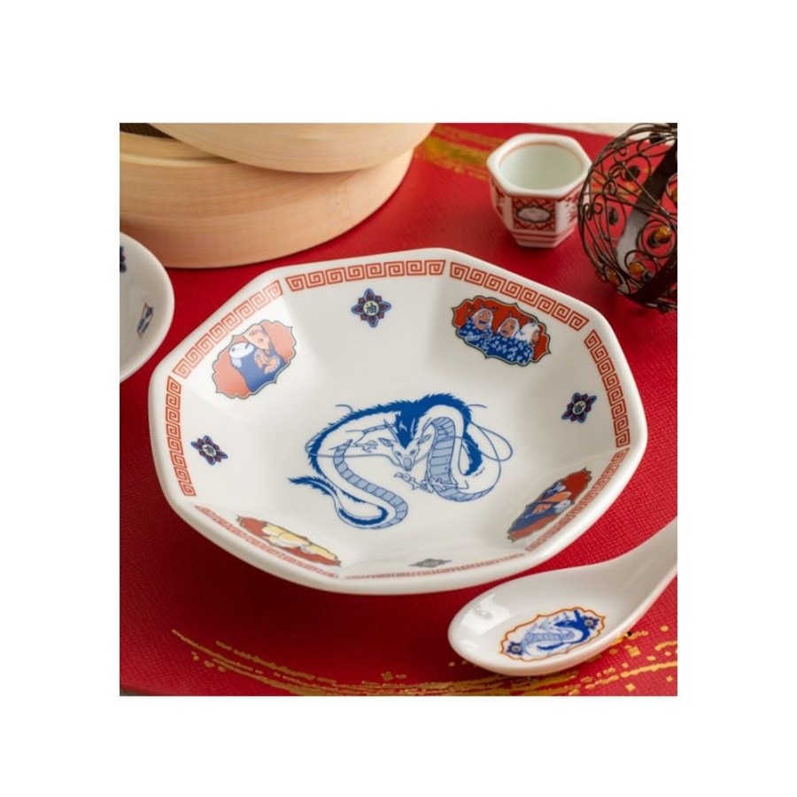 Kitchenware | Maison Ghibli Soup Plate Haku Dragon M - Spirited Away