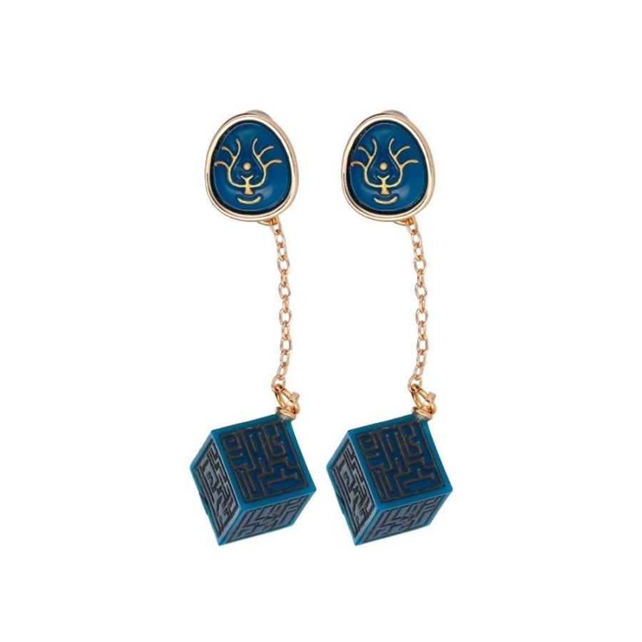 Jewellery | Maison Ghibli Pierced Earrings Accessory Series Volucite Crystal & Keystone - Castl