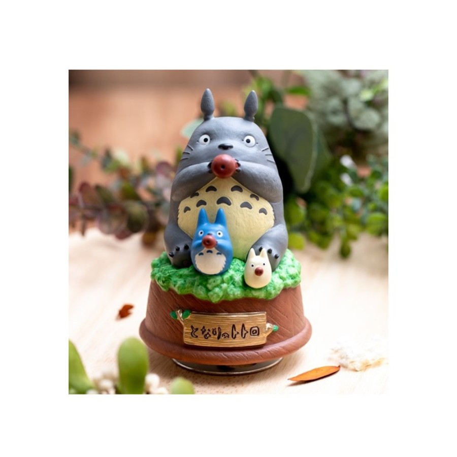 Music Boxes | Maison Ghibli Great Musical Statue Totoro Blows The Ocarina - My Neighbor Tororo