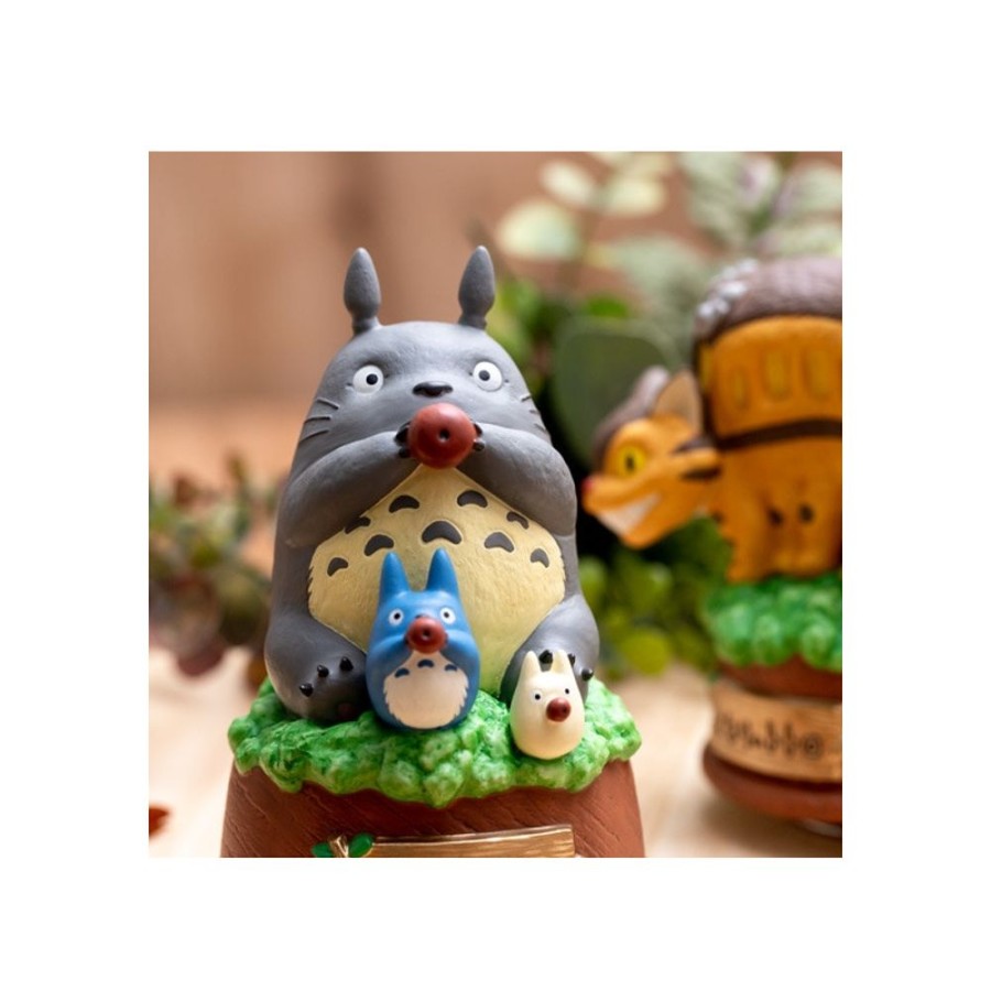 Music Boxes | Maison Ghibli Great Musical Statue Totoro Blows The Ocarina - My Neighbor Tororo