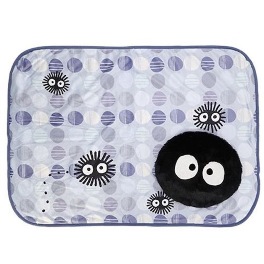 Household Linen | Maison Ghibli Soot Sprite Rolled Blanket - My Neighbor Totoro