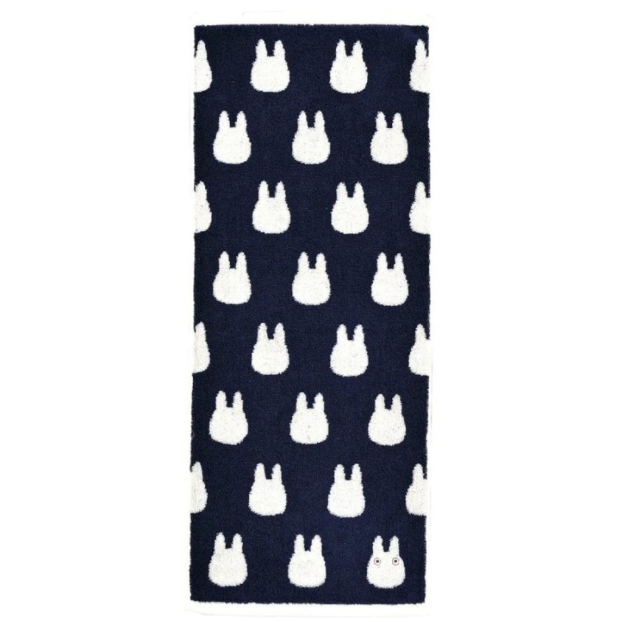 Household Linen | Maison Ghibli Towel Small Totoro Silhouette 33X80 Cm - My Neighbor Totoro