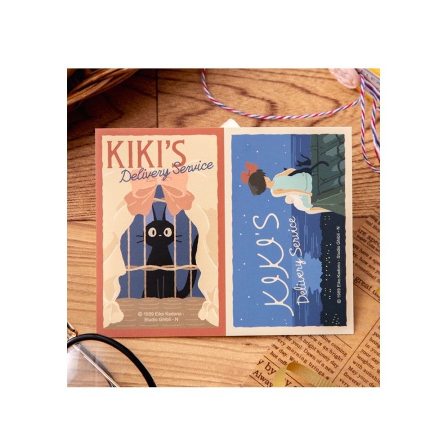 Small Equipment | Maison Ghibli Retro Stickers Kiki & Jiji - Kiki'S Delivery Service