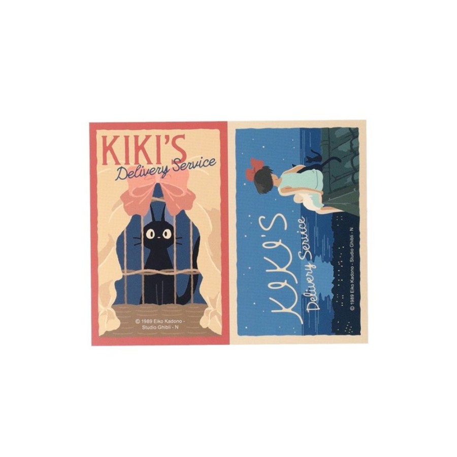 Small Equipment | Maison Ghibli Retro Stickers Kiki & Jiji - Kiki'S Delivery Service