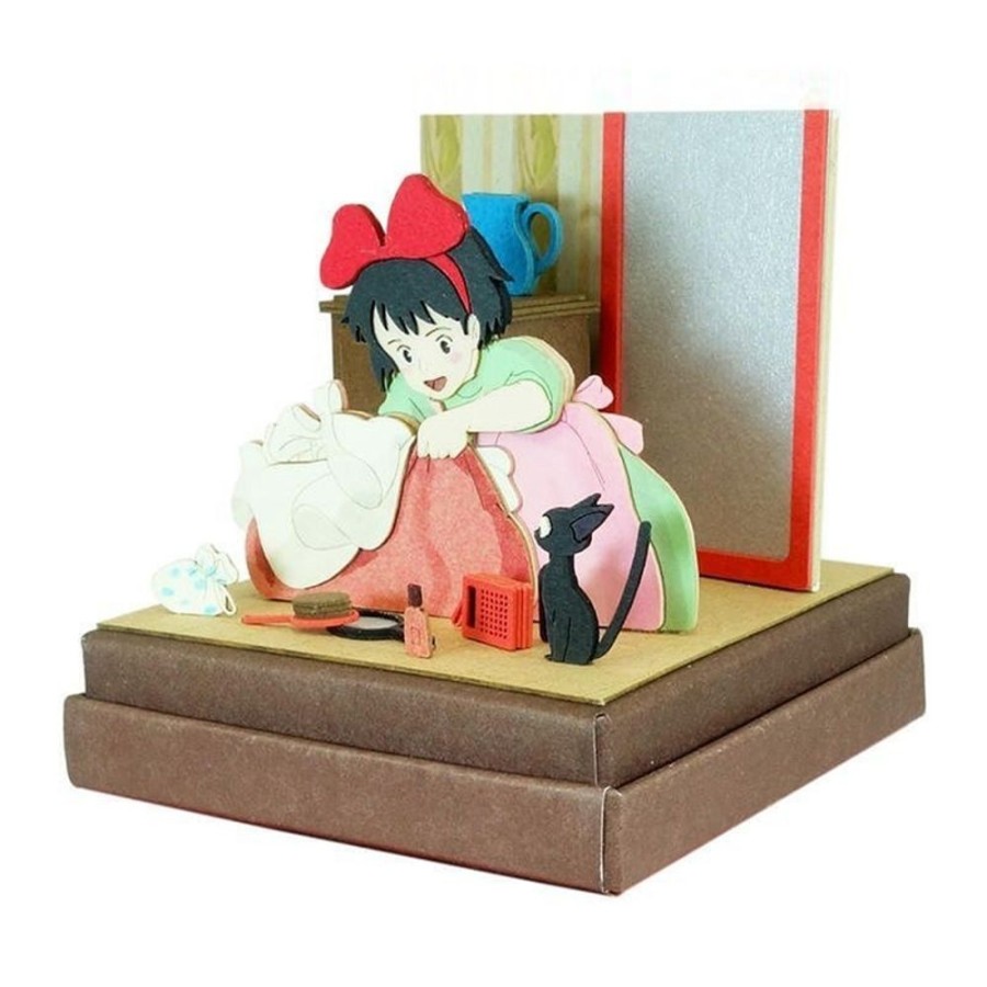 Arts And Crafts | Maison Ghibli Paper Craft Kiki Flies - Kiki'S Delivery Service