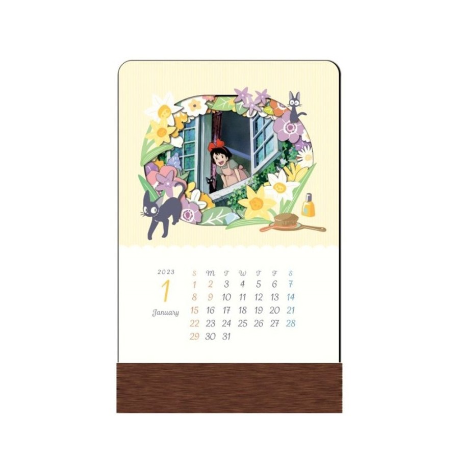 Schedule Diaries And Calendars | Maison Ghibli 2023 Kasane Calendar - Kiki'S Delivery Service