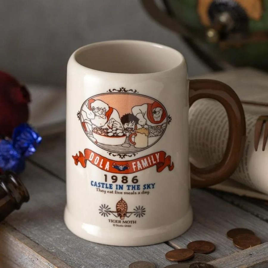 Kitchenware | Maison Ghibli Beer Mug Dola'S Family - Castle In The Sky