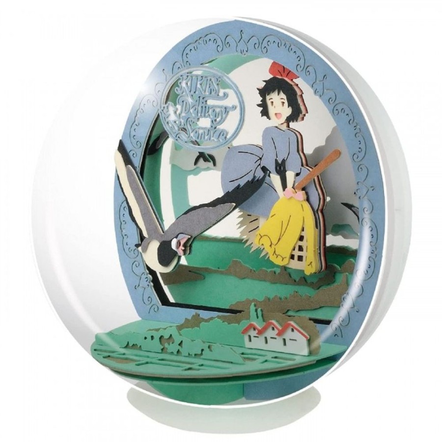 Arts And Crafts | Maison Ghibli Paper Theater Ball Kiki On Her Broom -Kiki'S Delivery Service