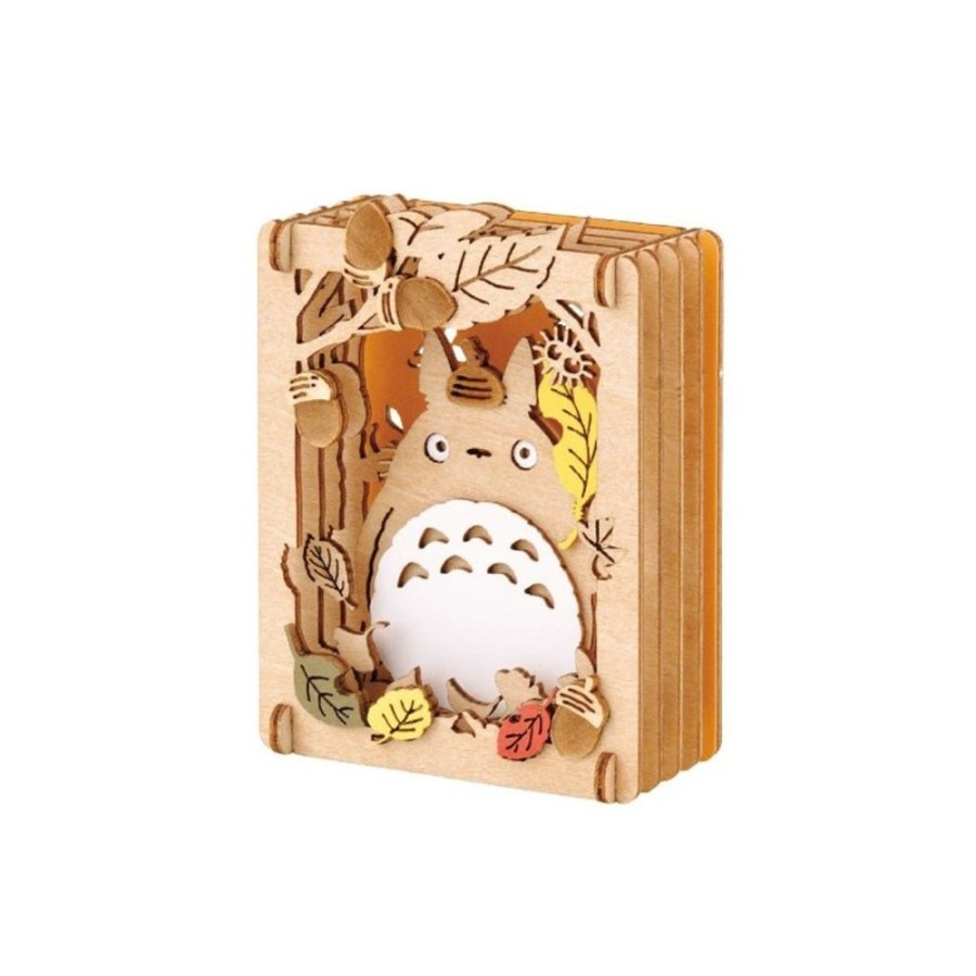 Arts And Crafts | Maison Ghibli Paper Theater Wood Style Totoro Forest - My Neighbor Totoro