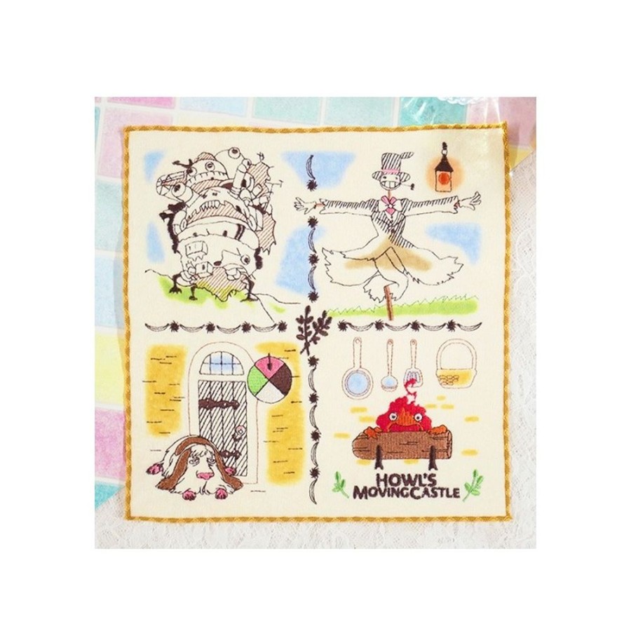 Household Linen | Maison Ghibli Mini Towel Townfolks Of Castle 25X25 Cm - Howl'S Moving Castle