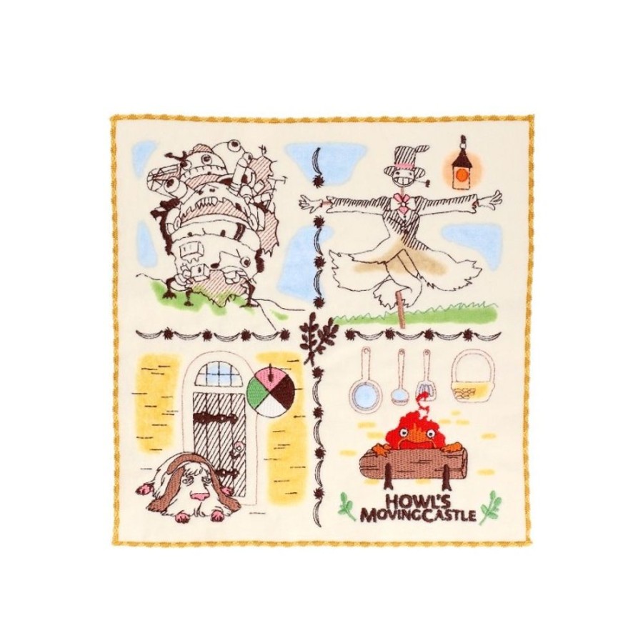 Household Linen | Maison Ghibli Mini Towel Townfolks Of Castle 25X25 Cm - Howl'S Moving Castle