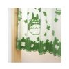 Wall Decoration | Maison Ghibli Curtains Totoro Clovers - My Neighbor Totoro