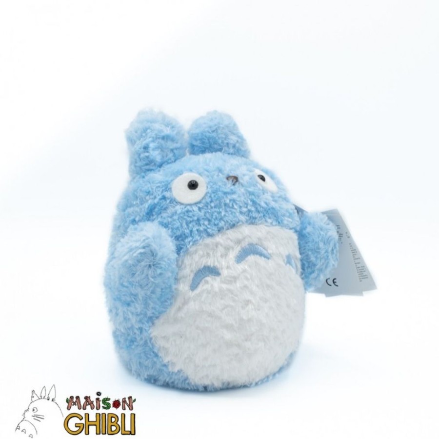 Fluffy Plush | Maison Ghibli Puppet Plush Blue Totoro - My Neighbor Totoro