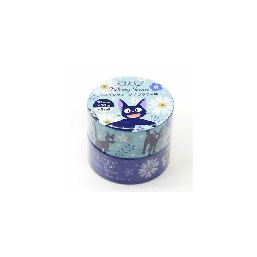 Small Equipment | Maison Ghibli Masking Tape Set Kiki Flower Pattren- Kiki'S Delivery Service