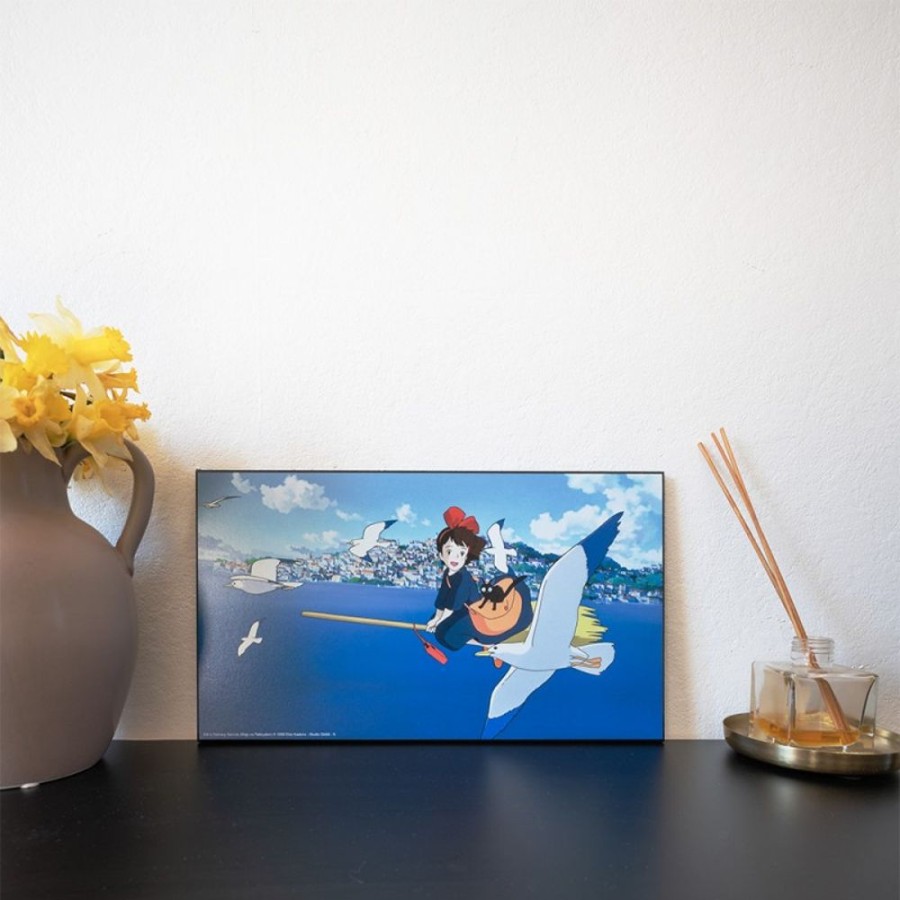 Wall Decoration | Maison Ghibli Wood Panel Ghibli 01 - Kiki'S Delivery Service