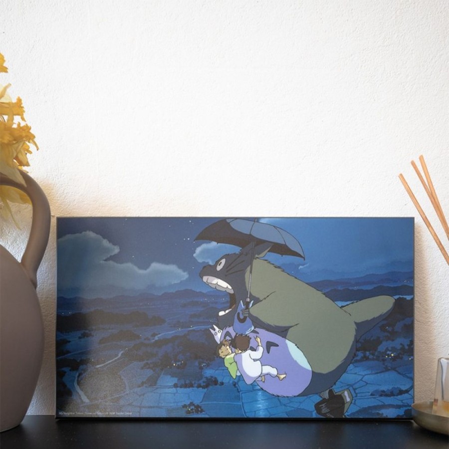 Wall Decoration | Maison Ghibli Wood Panel Ghibli 04 - Totoro Spin