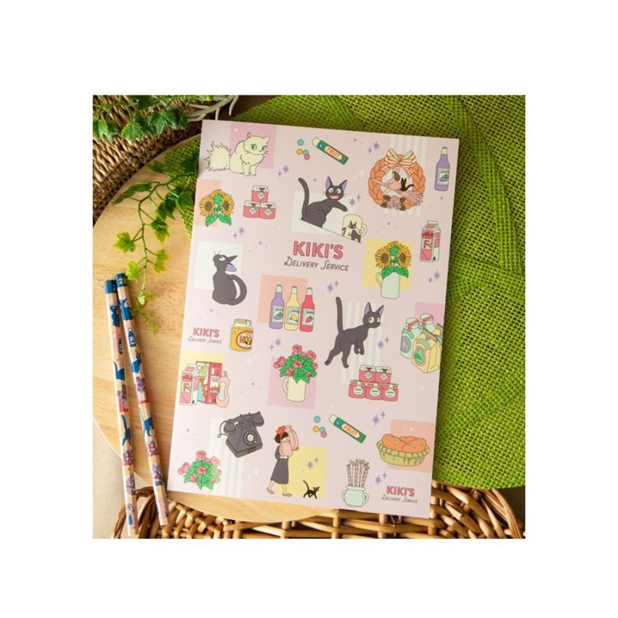 Notebooks And Notepads | Maison Ghibli Notebook B5 Jiji & Kiki Shopping 18,2 25,7 Cm - Kiki'S Delivery Servi