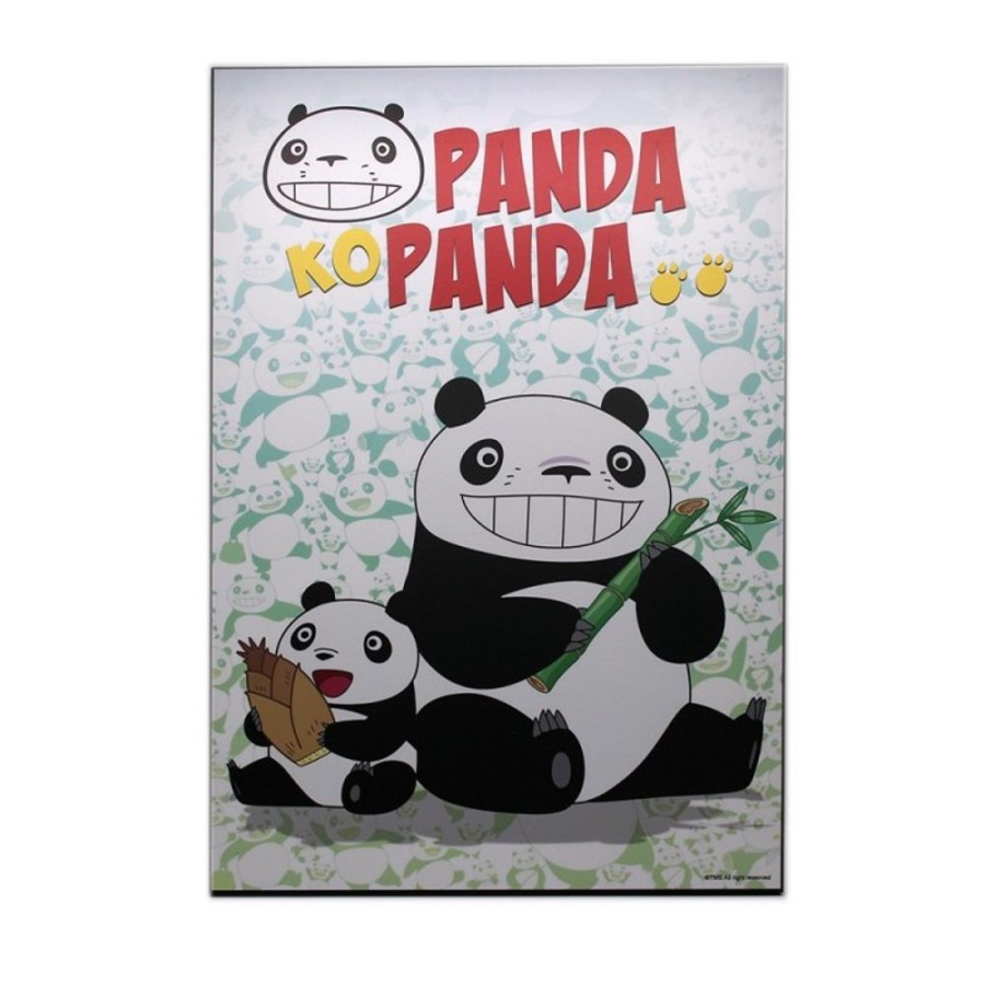 Wall Decoration | Maison Ghibli Panda Kopanda 02 - 35X50Cm Wood Panel