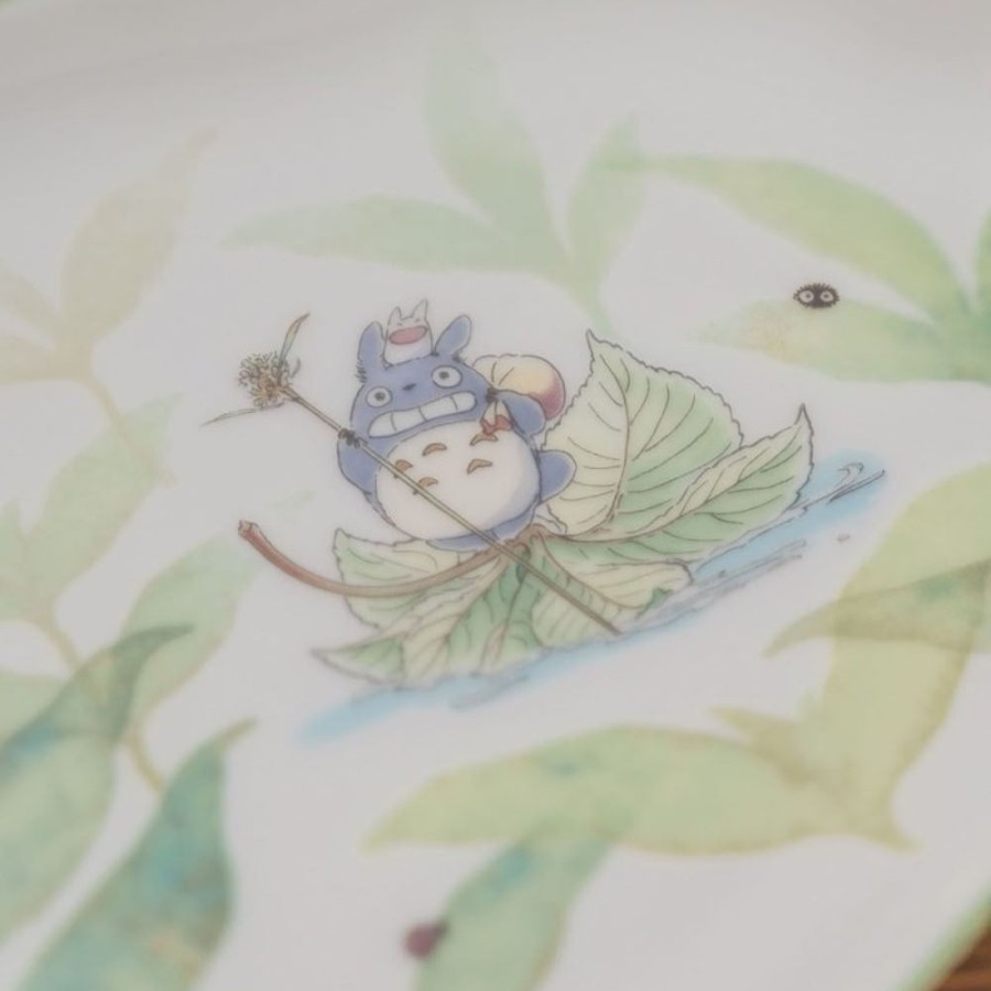 Kitchenware | Maison Ghibli 23 Cm Totoro Cloud Shape Plate - My Neighbor Totoro