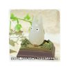 Statues | Maison Ghibli Statue Collection Stop Motion Totoro White Race Pose 7 - My Neighbor Totoro