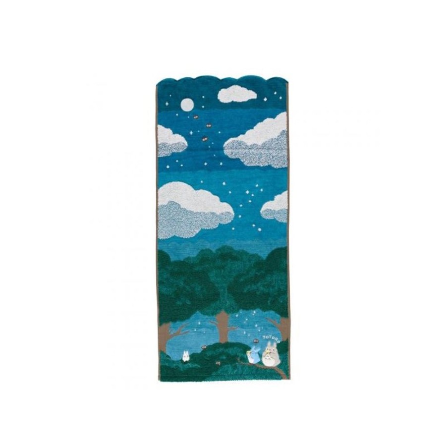 Household Linen | Maison Ghibli Towel Under The Moon 34X80 Cm - My Neighbor Totoro