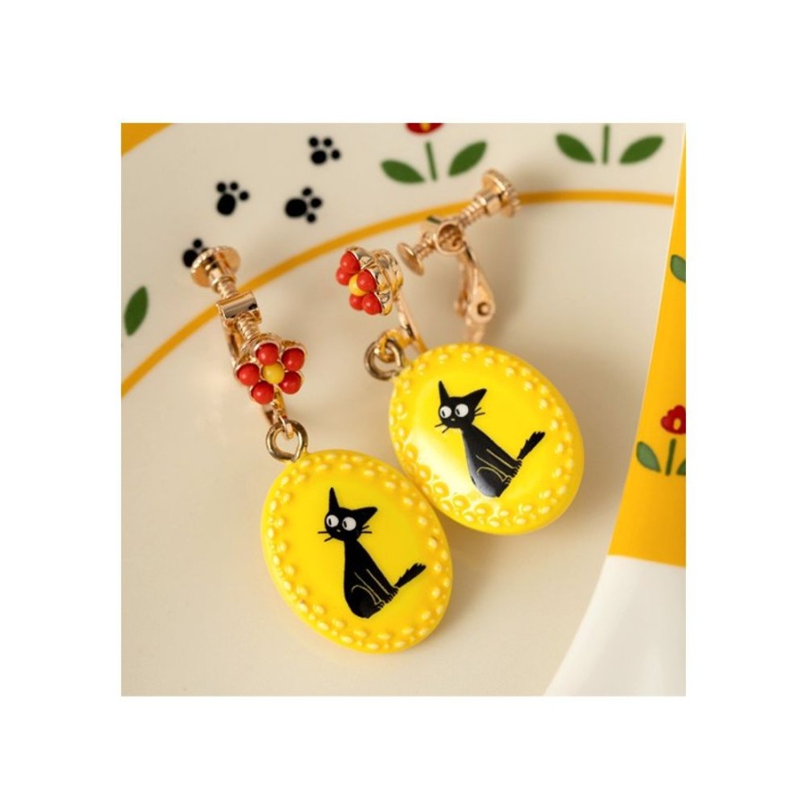 Jewellery | Maison Ghibli Fancy Yellow Earrings With Clips Jiji - Kiki'S Delivery Service