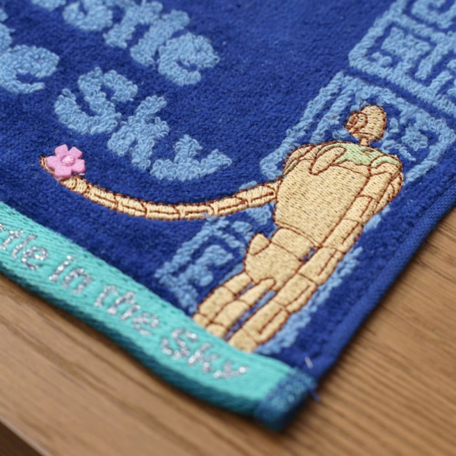 Household Linen | Maison Ghibli Mini Towel Volucite Crystal Amulet 25X25 Cm - Castle In The Sky