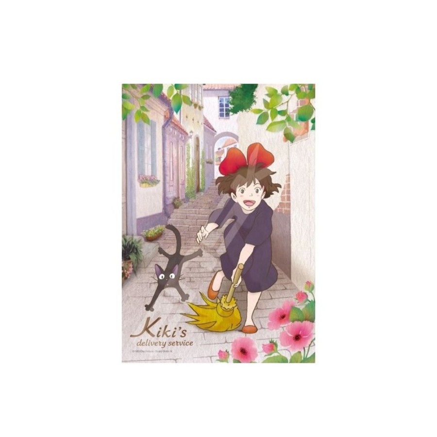 Jigsaw Puzzle | Maison Ghibli Stained Glass Puzzle 208P Jiji Let'S Go - Kiki'S Delivery Service