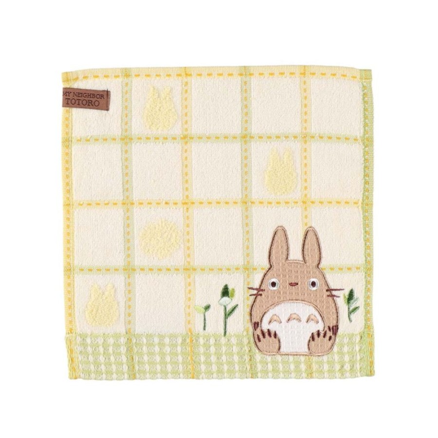 Household Linen | Maison Ghibli Waffle Mini Towel Totoro 25X25 Cm - My Neighbor Totoro