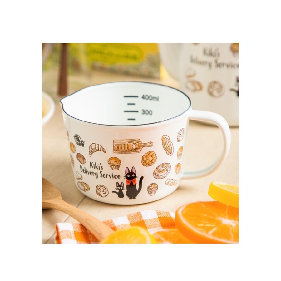 Kitchenware | Maison Ghibli Enamel Measuring Cup Viennese Pastries 450Ml - Kiki'S Delivery Servic