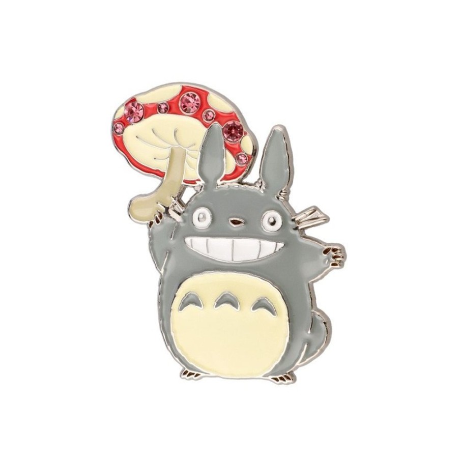 Pins | Maison Ghibli Metal Brooch Totoro Mushroom - My Neighbor Tororo