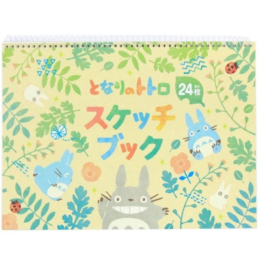 Notebooks And Notepads | Maison Ghibli Spiral Notebook Colorful Leaf Pattern Totoro - My Neighbor Totoro