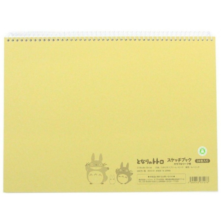 Notebooks And Notepads | Maison Ghibli Spiral Notebook Colorful Leaf Pattern Totoro - My Neighbor Totoro