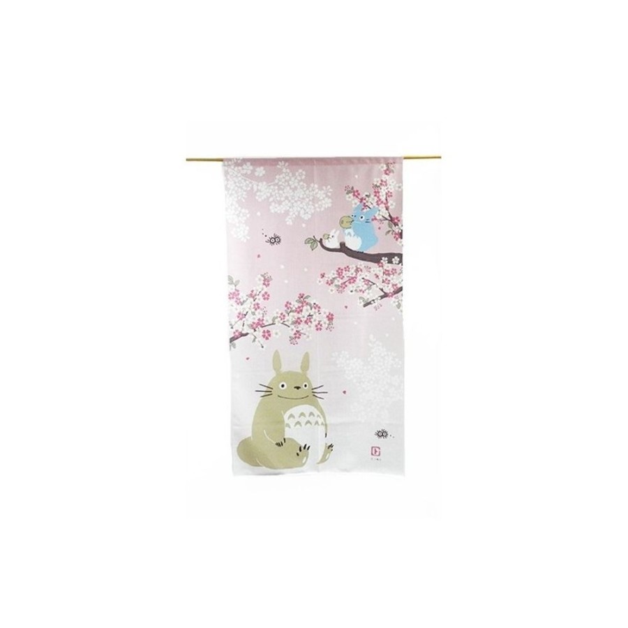 Wall Decoration | Maison Ghibli Curtains Totoro Sakura - My Neighbor Totoro