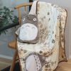 Household Linen | Maison Ghibli Big Totoro Rolled Rolled Blanket - My Neighbor Totoro