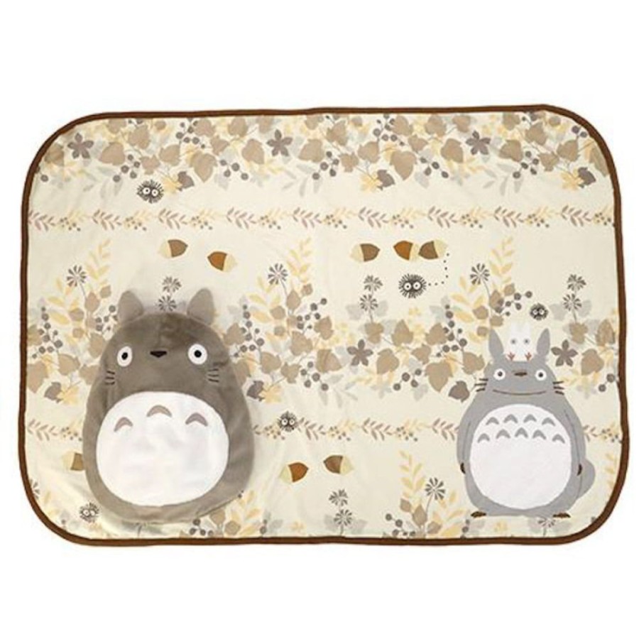 Household Linen | Maison Ghibli Big Totoro Rolled Rolled Blanket - My Neighbor Totoro