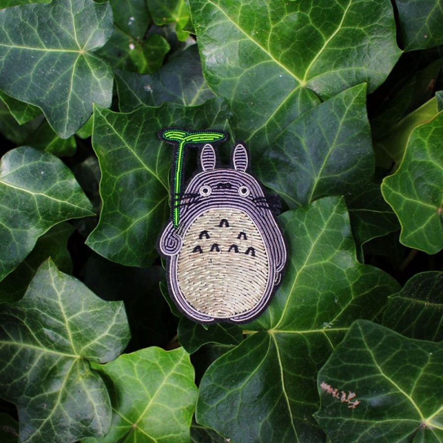 Pins | Maison Ghibli Embroidered Jewel Brooch Big Totoro - My Neighbor Totoro