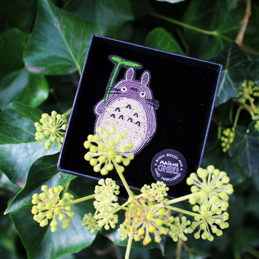 Pins | Maison Ghibli Embroidered Jewel Brooch Big Totoro - My Neighbor Totoro