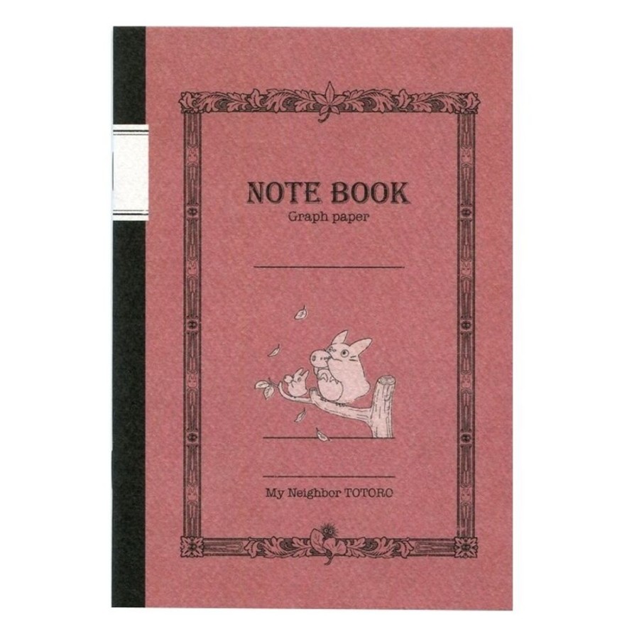 Notebooks And Notepads | Maison Ghibli Pink Notebook Totoro 125 X 176 Mm - Mu Neighbor Totoro