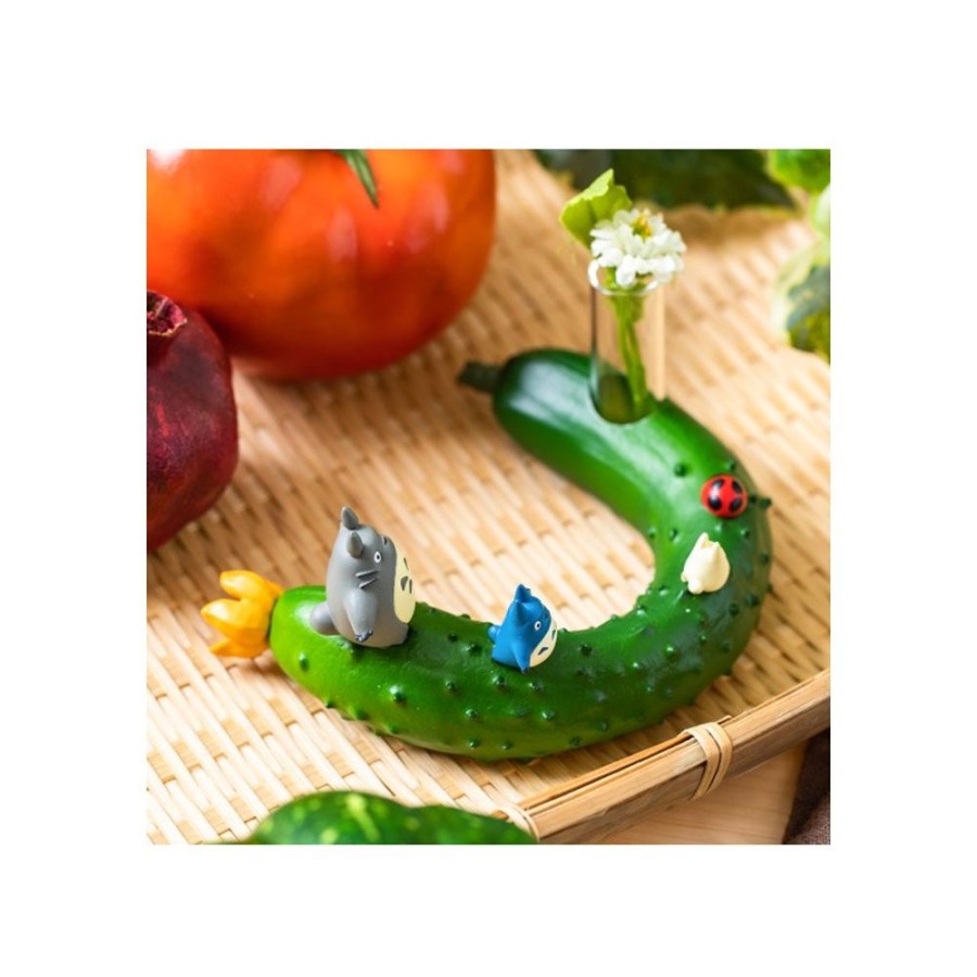 Decoration | Maison Ghibli Single Vase Vegetal Cucumber - My Neighbor Totoro