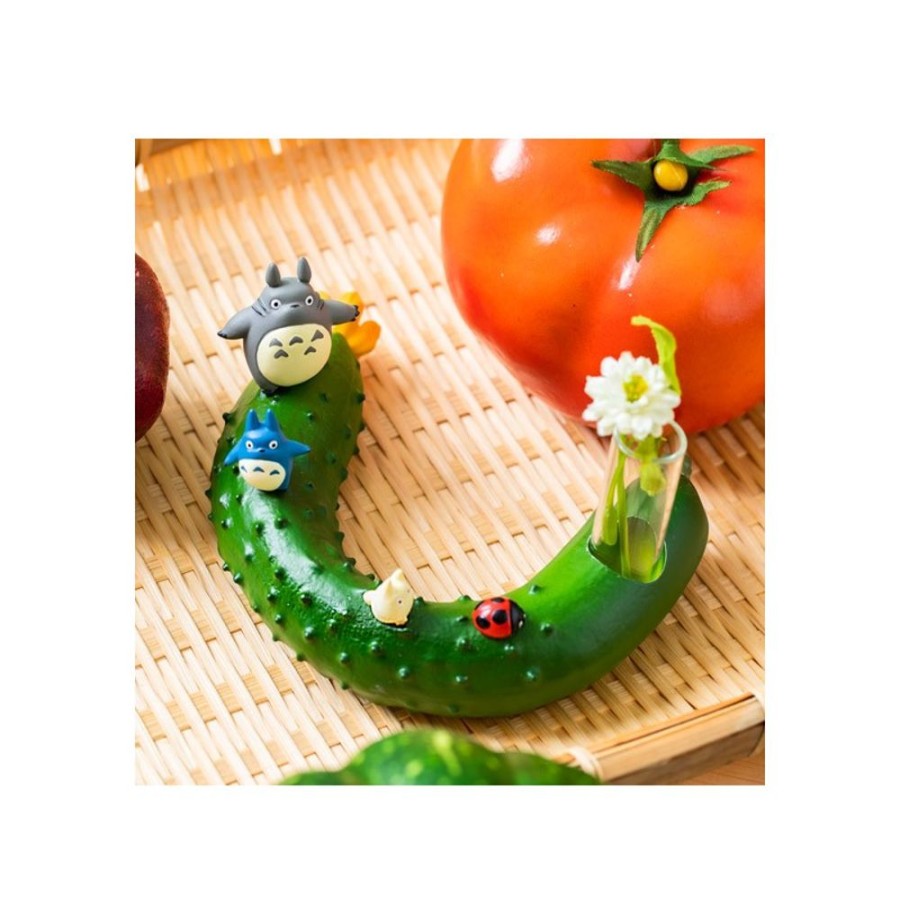 Decoration | Maison Ghibli Single Vase Vegetal Cucumber - My Neighbor Totoro