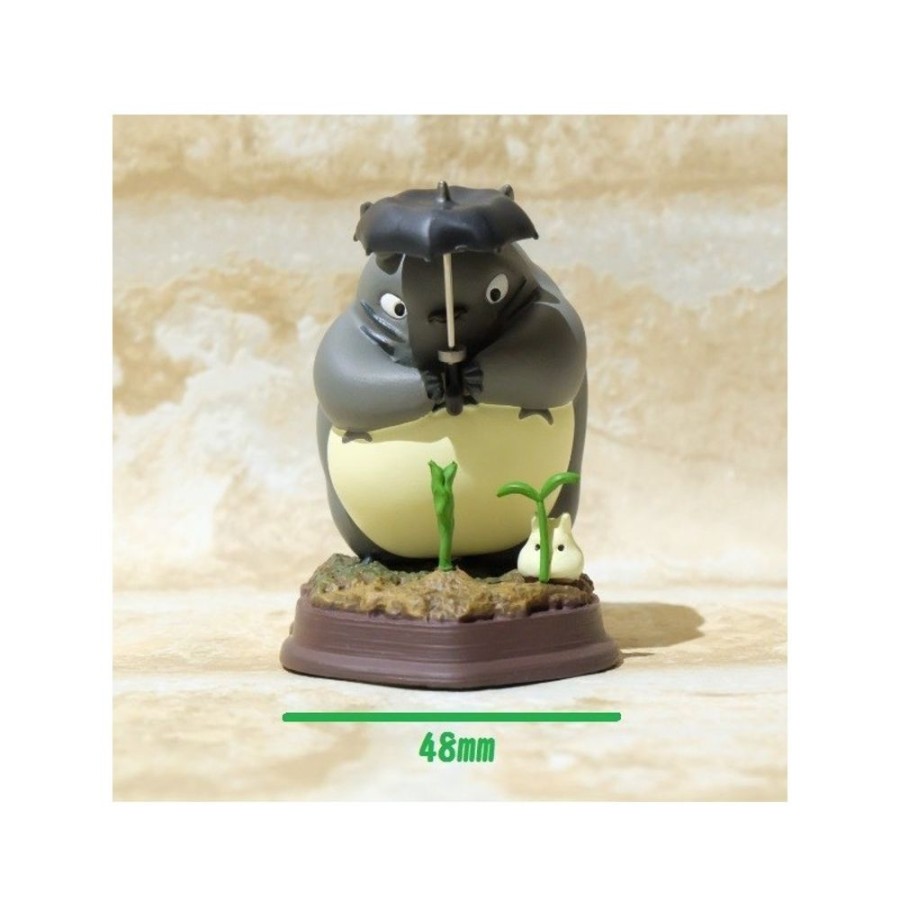 Statues | Maison Ghibli Statue Collection Stop Motion Totoro Grey Dondoko Pose 8 - My Neighbor Totoro